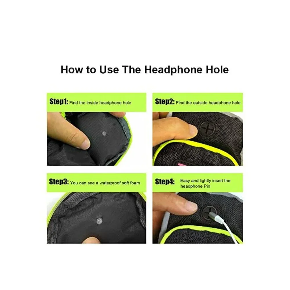 Cell Phone Sports Armband,Keynice Multifunctional Pockets Workout Running ArmBag